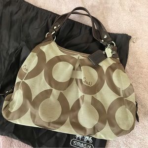 Coach purse 3 compartment - D0967-13894 - Like NEW